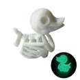 thumbnail image 1 of Decoración TEYOUYI de Halloween con forma de esqueleto de pato, espeluznante fluorescente, 1 of 5