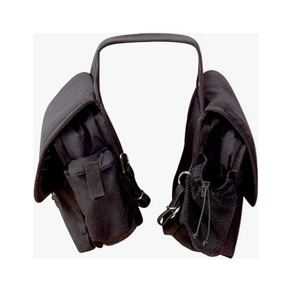 CASHEL Deluxe II Black Saddle Bag (SB-DX-BLA-II)