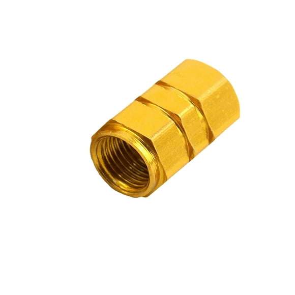 Speravity 4 piezas de tapas decorativas para neumáticos, tapas para tapones de neumáticos, accesorio modificador dorado Type3 NO3 Speravity VI014293-04