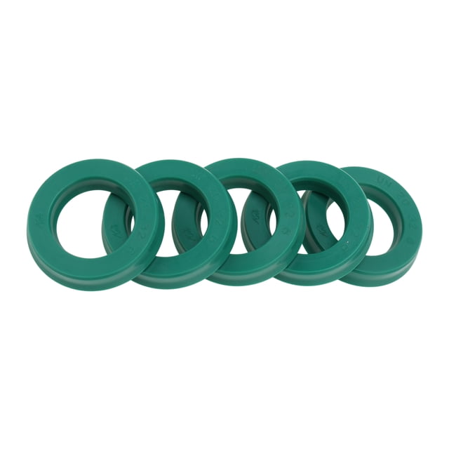 Anillo de Sello de Aceite Universal Unique Bargains Labio UN Sello de Eje Rotativo 20x32x6mm Alta Presión TPU Verde 5 Pcs