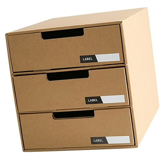 Drawer Organiser File Organizer Paper Storage Box Office