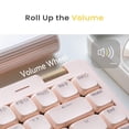thumbnail image 4 of Flow Lite 100 Keys Low Profile Mechanical Keyboard, Swappable Rechargeable Wireless Keyboard with 2.4G Receiver, Bluetooth and Wired Connection for Windows, Mac/Spector, 4 of 10