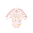 thumbnail image 5 of Hudson Baby Cotton Long-Sleeve Bodysuits, 3- Pack, Newborn- 24 Months, 5 of 5