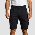 thumbnail image 2 of Zshosam Mens Workout Shorts Men's Hiking Cargo Shorts Quick Dry Golf Outdoor Work Tactical Shorts with Multi Pocket for Fishing Travel (Black,S), 2 of 9