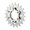 Silver, variant on Bicycles Cassettes Cogs Flywheel Mountain Bike Flywheel High Strength Single Speed Flywheels Easily to Install