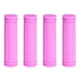 thumbnail image 1 of Empuñaduras de manillar de bicicleta Uxcell 4pcs, antideslizantes, de goma, en forma de hongo, para barras de 7/8", rosa, 1 of 6