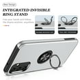 thumbnail image 7 of K-Lion for Samsung Galaxy A50 Rugged Slim Case ,Ring Holder Shockproof Case All-Inclusive Lens Protection Phone Cover Support Car Mount Magnetic Stand for Samsung Galaxy A50 ,Silver, 7 of 7