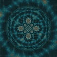 thumbnail image 1 of Ahgly Company Machine Washable Indoor Square Transitional Teal Green Area Rugs, 6' Square, 1 of 7
