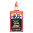 thumbnail image 1 of Colle liquide phosphorescente Elmer's, lavable, rose, idéale pour fabriquer du slime, 1 of 7