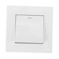 thumbnail image 3 of Minkissy 1Pcs White Square Wall Switch Panel For Home Use Light Control 8.5x8.5x1.6In, 3 of 8