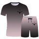 thumbnail image 4 of Playeras Negras Hombre Algodon Camiseta De Cuello Redondo Con Estampado De Playa De Verano Para Hombre Top Informal De Manga Corta, 4 of 4