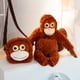 thumbnail image 2 of Nueva mochila de peluche de gorila de 55 cm con dibujos animados, mochila de mono de chimpancé, bolsa para coche, decoración de la habitación del hogar, regalo para bebé y niño, 2 of 5