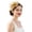 Gold, variant on ibiyuan Kentucky Derby Fascinator for Women Sparkly Floral Decor Hairband Fashion Elegant Headpiece Suitable for Stage Performance Dance Show Holiday Celebration And Various Festive Activities