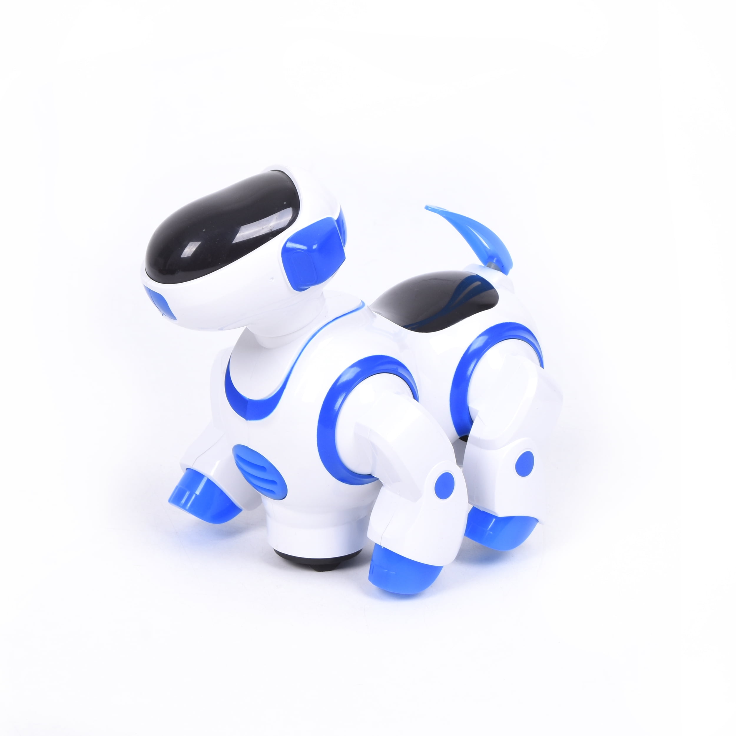 WonderPlay Let's Dance! Dancing Robot Dog With Lights Blue