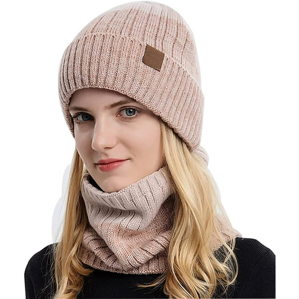 Ladies ski bobble hat discount