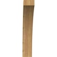 thumbnail image 2 of 6"W x 28"D x 34"H Thorton Rough Sawn Knee Brace, Western Red Cedar, 2 of 4