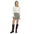 thumbnail image 3 of Mills by Millie Bobby Brown Women's Rib Crew Cardigan, Sizes XXS- XXL, 3 of 7
