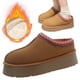 thumbnail image 5 of Botas Nieve Caña Baja Pantuflas Casa Mullidas Felpa Antideslizantes para Mujer, 5 of 9