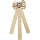 thumbnail image 1 of INSPIRE CHIC Broche de cinta de raso con pedrería para mujeres, 1 of 5