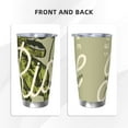 thumbnail image 3 of KLL Dinosaur Print 40oz Stainless Steel Insulated Car Cup with Spillproof Lid - Keep Your Drink Hot or Cold on the Go-Straw Three-piece Set, 3 of 8