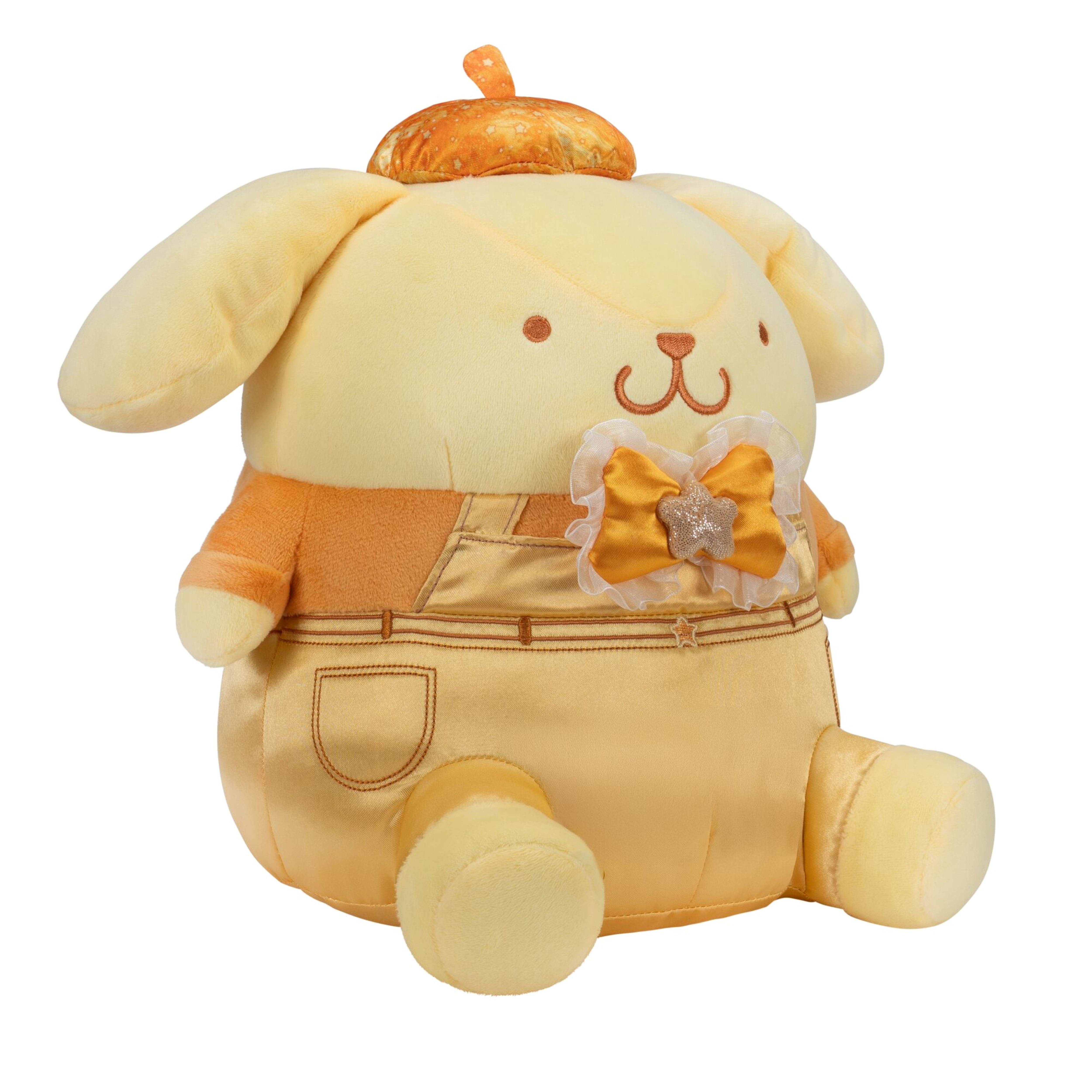Hello Kitty® and Friends, 12-inch Pompompurin™ Plush, Tonal Sparkle Collection