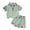 Green, variant on Jamsmile Toddler Boys Outfit Sets Summer Short Sleeve Cartoon Embroidery T Shirt Tops with Shorts Gentleman Style Outfits Childrens Suits