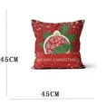 thumbnail image 2 of ZZkhGo Home Decor Cushion Cover Christmas Print Pillowcase Throw Pillow Covers, 2 of 2