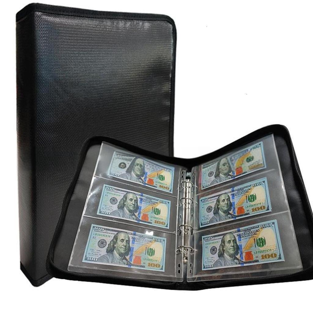 Youthyao Currency Coin Collection Album, 360 Pockets Coin 36 Sleeves Money Organizers Binder, Zippered Coin Collection Holder