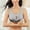 Gray, variant on Women's Bra Underwear Breathable Sleep Yoga Cotton Bra Beauty Back Bra