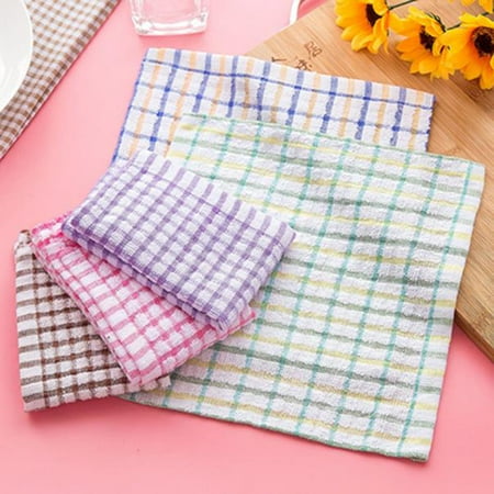

YZHM Absorbent Wash Cloth Car Kitchen Cleaning Microfiber Cleaning Towels Cloths