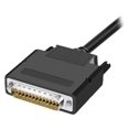 thumbnail image 1 of Conector de puerto serie D-Sub sin soldadura DB25 macho a hembra, 1 of 5