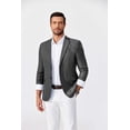 thumbnail image 2 of COOFANDY Men's Blazer Casual Sport Coats Two Buttons Lightweight Suit Jacket, 2 of 6
