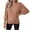Gold, variant on ChaoHeng Women Solid Color Round Neck Casual Loose Long Sleeved Pullover Knitted Sweater Clearance $10(Blue,M)