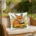 thumbnail image 4 of 18-Inch Decorative Throw Pillow Cover with 3D Embroidery for Sofa & Bedroom, 4 of 6