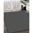 thumbnail image 3 of Ahgly Company Machine Washable Indoor Square Transitional Gray Brown Area Rugs, 4' Square, 3 of 7