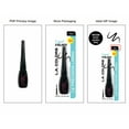 thumbnail image 6 of L.A. COLORS Thin Tip, Smudge-Proof Matte Black Liquid Eyeliner, Black, 0.22 fl oz, 6 of 6