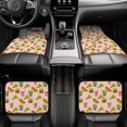 thumbnail image 6 of Wukai Hamburger Pizza Coke Print Car Foot Mat Set of 4 Pieces, Anti-Slip Neoprene Auto Floor Mats Carpet, Universal Fit Automotive Floor Foot Mats Set for SUV, Van, Trucks, 6 of 6
