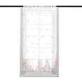 thumbnail image 3 of QualitChoice Window Sheer Curtains Rooms Decorations Valance Hanging Decors Curtain Drapes Coffee 1*1.2m 1Set, 3 of 6