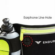 Endurance Elite Hydration Running Belt with 2 Bottles for Marathon & Jogging