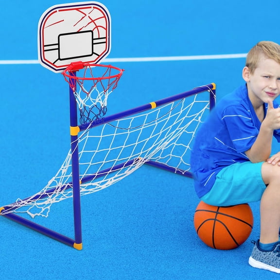 LOLIPPYY Lightweight Soccer Goal and Football Frame Set for Training, Practice, Skill Development, and Outdoor Play