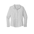 thumbnail image 3 of Red House RH86 Ladies Open Ground Check Non Iron Shirt, Grey/ White, XXL, 3 of 4