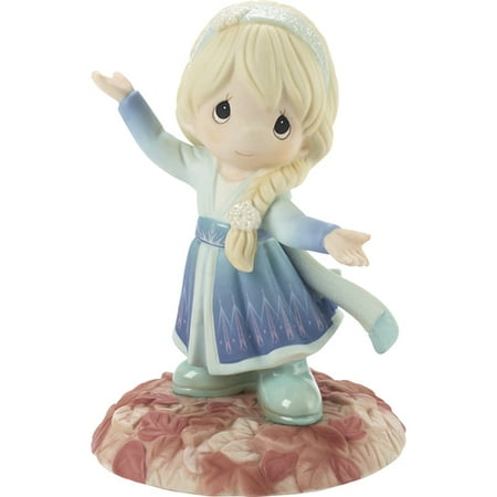 UPC: 0842181119757 | Precious Moments 201062 True to Myself Elsa Figurine Blue