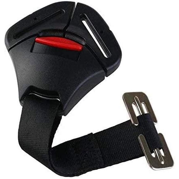 Hebilla de seguridad para asiento de automóvil, hebilla de bloqueo fija con clip para cinturón de seguridad, arnés para bebés, niños pequeños y niños