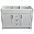 thumbnail image 5 of Bellaterra Home 400700-48D-WH 48 in. Double Sink Vanity with Cabinet, White, 5 of 12