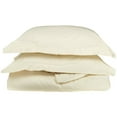 thumbnail image 1 of Premium Long Staple Cotton Duvet Cover Set Ivory / King/Cal King, 1 of 1