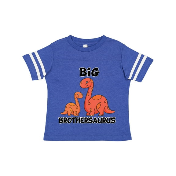 Inktastic Big Brothersaurus with Cute Sibling Dinosaurs Boys Toddler T-Shirt
