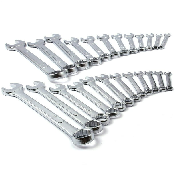 Best Value 24Piece Master Combination Wrench Set with Rollup Storage