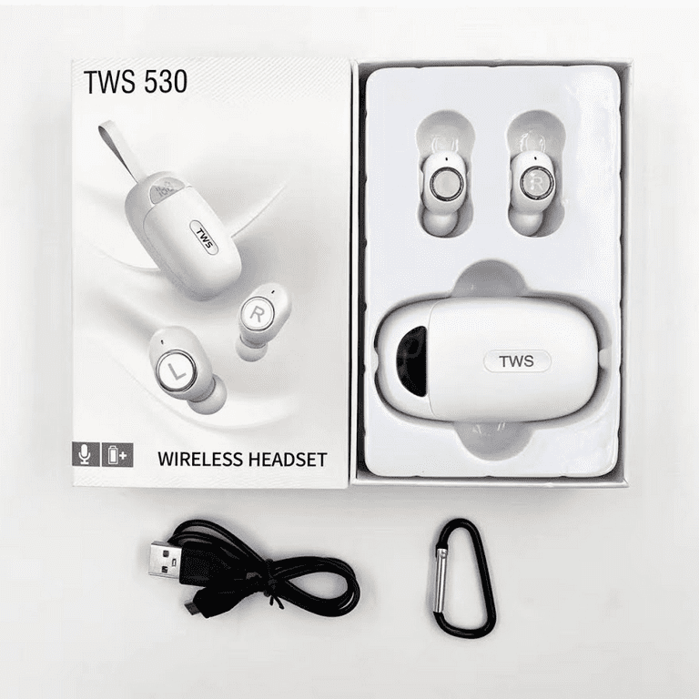 Wireless Earbuds For Nokia 6300 4G , with Immersive Sound True 5.0  Bluetooth in-Ear Headphones with 2000mAh Charging Case Stereo Calls Touch  Control IPX7 Sweatproof Deep Bass 