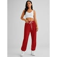 thumbnail image 2 of GHSDFBB Women's Cinch Bottom Sweatpants High Waisted Athletic Joggers, 2 of 6