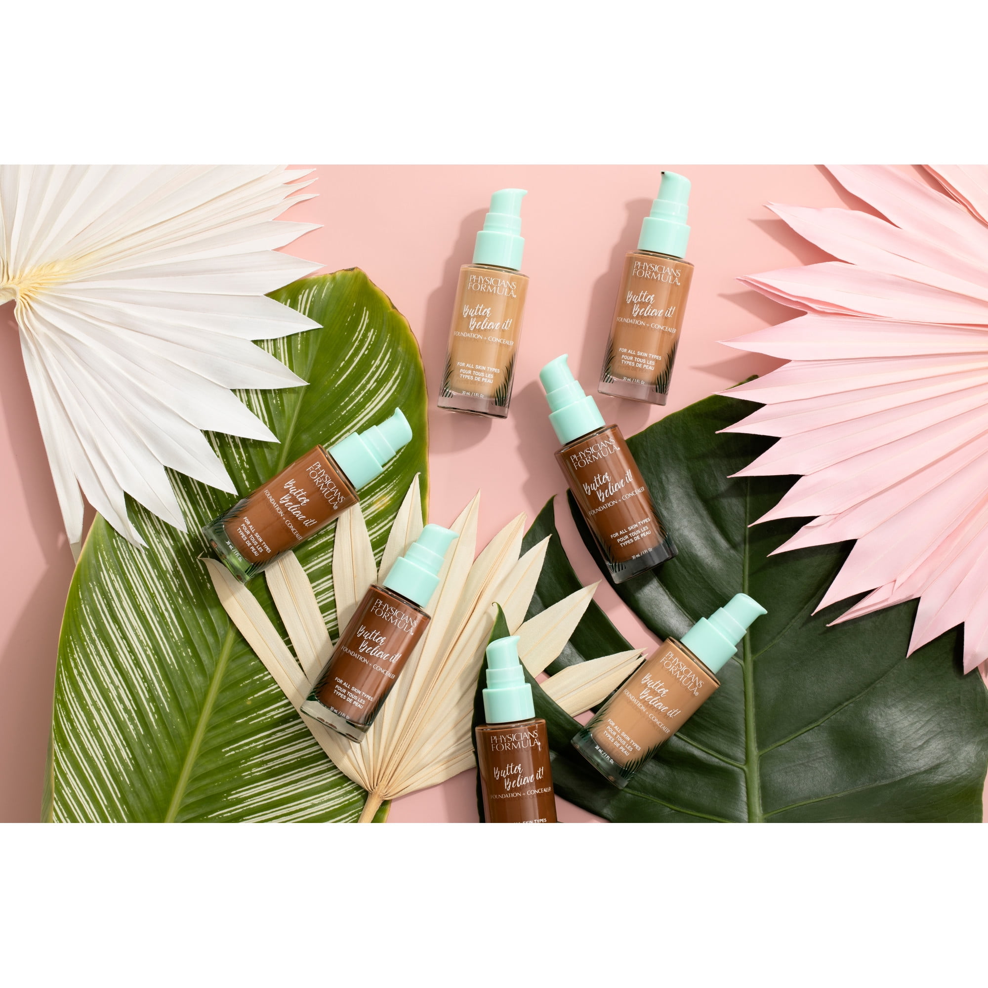 Physicians Formula Butter Believe It! Foundation + Concealer, Tan to Deep
